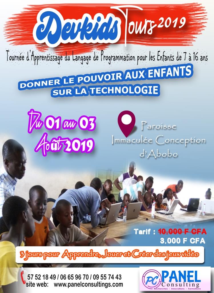 Devkids Tours 2019,Etape Immaculée Conception d'Abobo-panel consulting