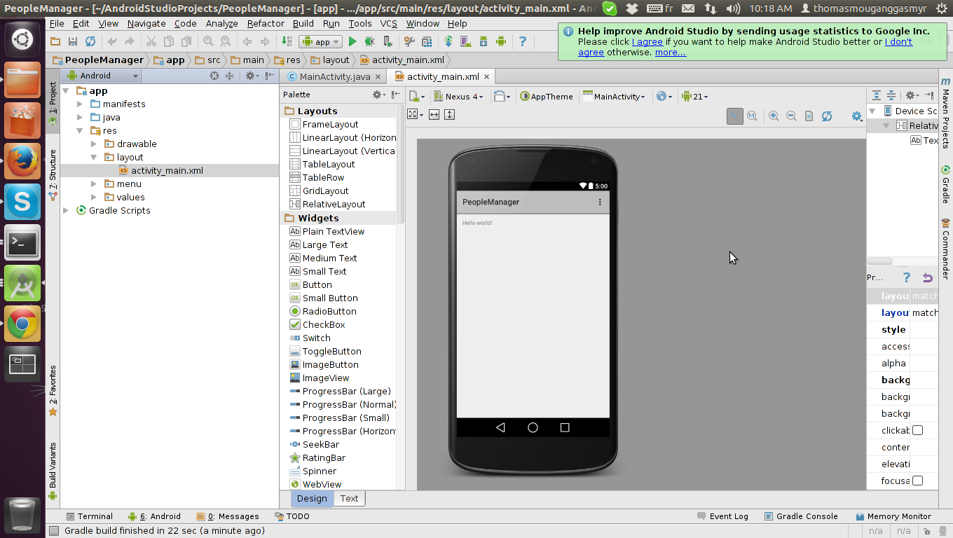 Utiliser la base de données Android SQLite-panel consulting